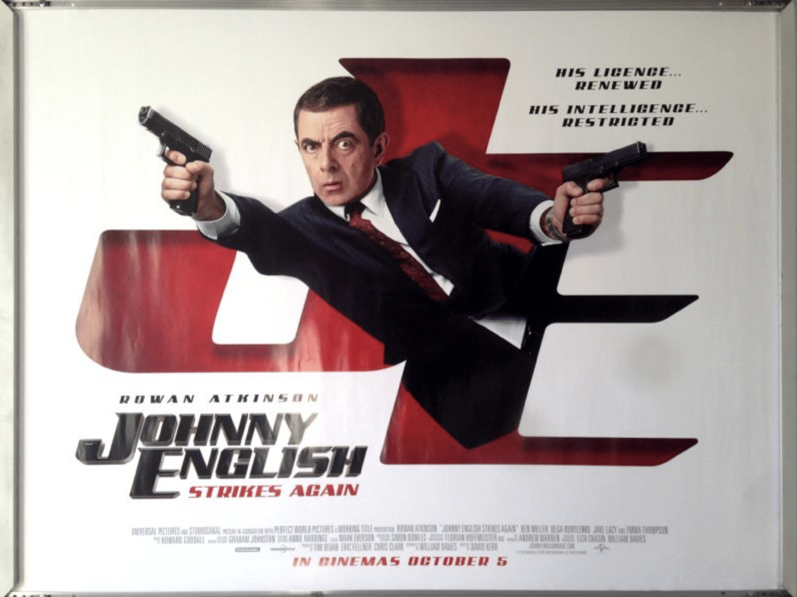 Johnny English Strikes Again